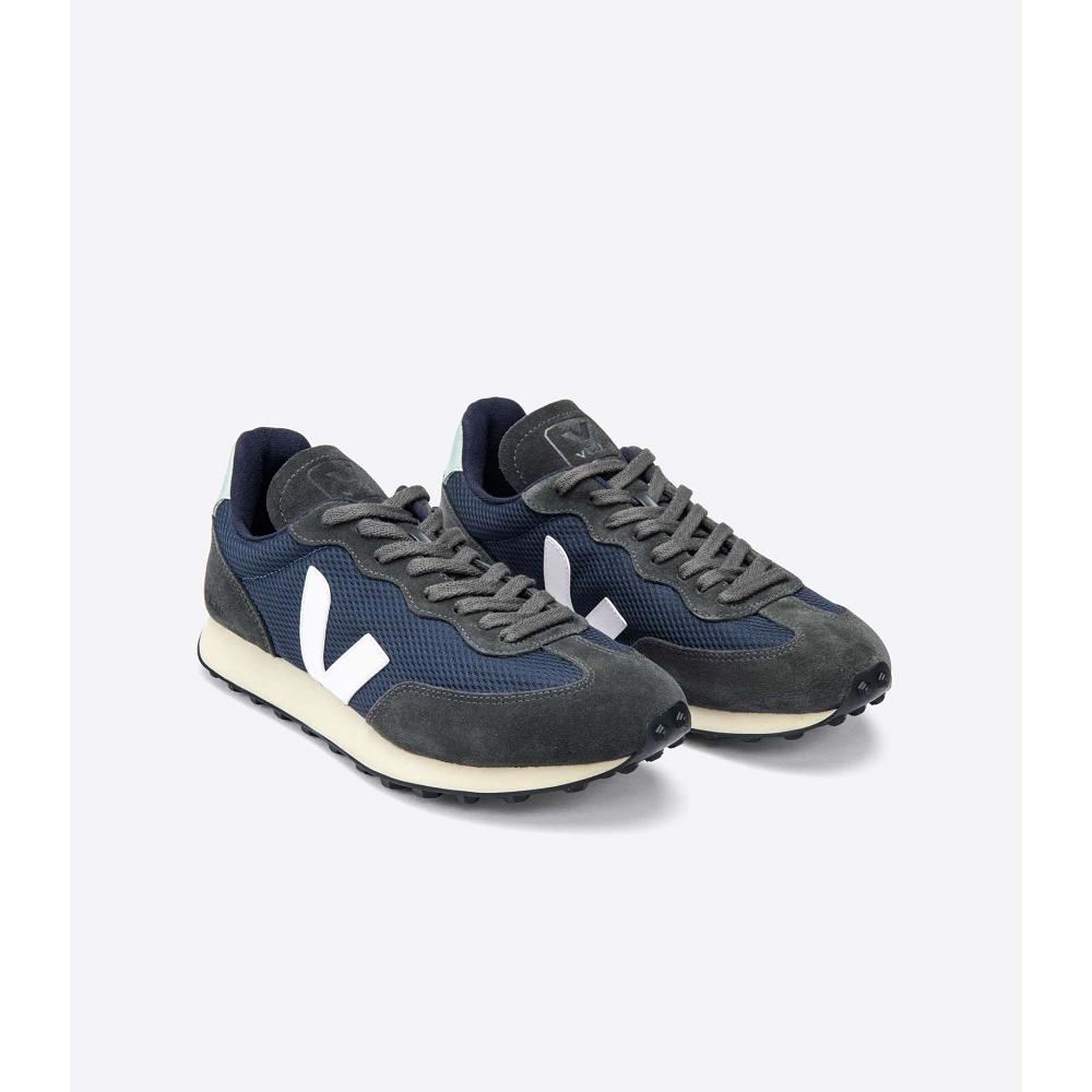 Veja RIO BRANCO ALVEOMESH Women's Running Shoes Navy | CA 415FDN